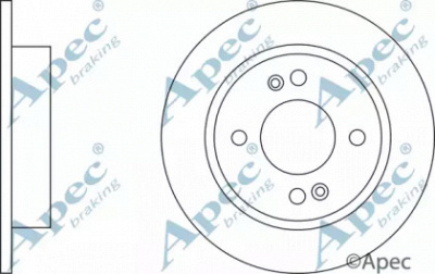 APEC BRAKING dsk3216 -  Тормозной диск